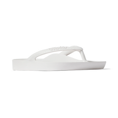 Arch Support Thongs - Classic - White