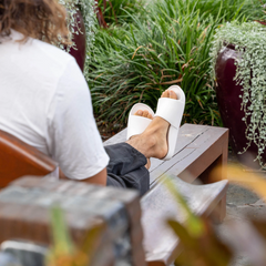 Arch Support Slides - Classic - White