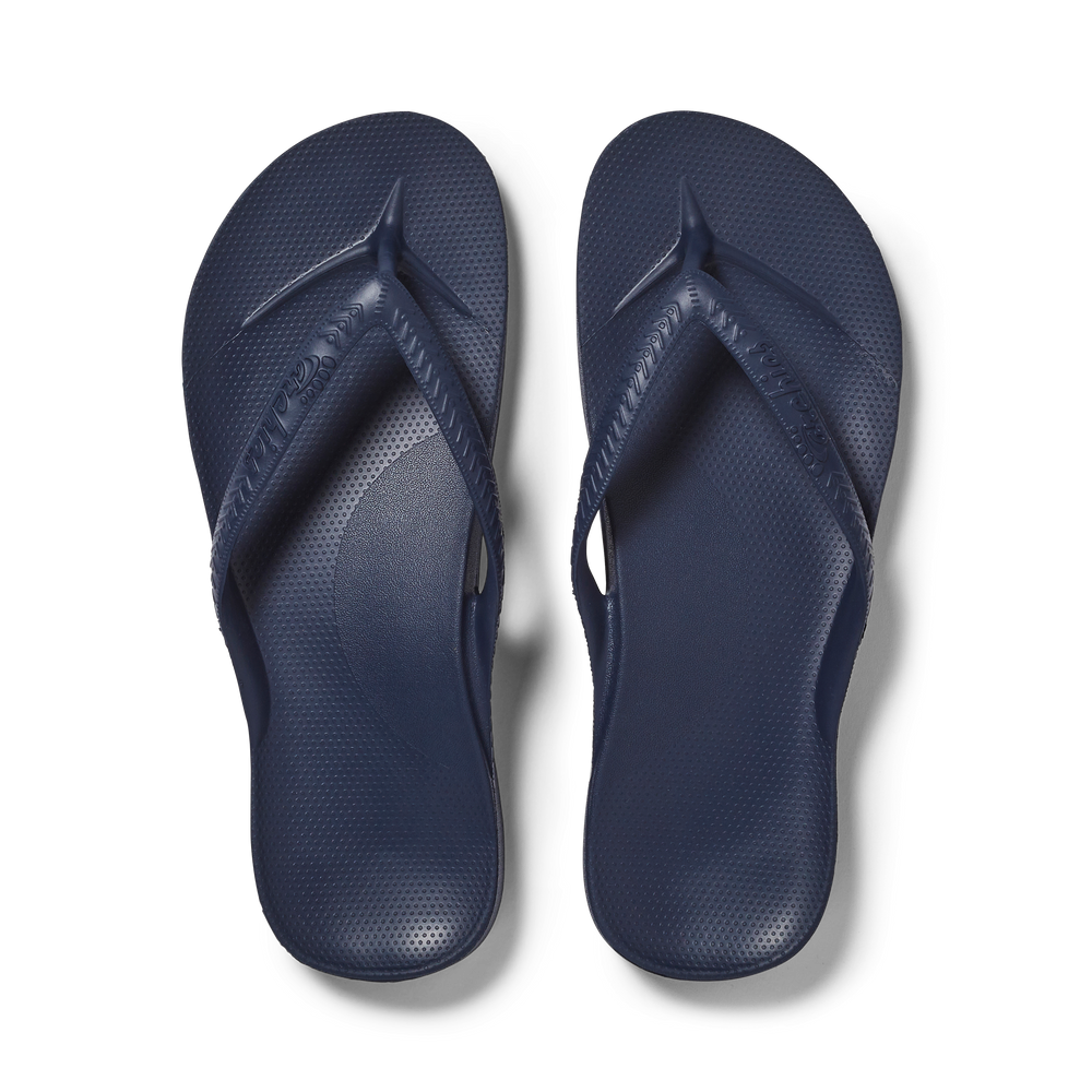  Arch Support Thongs - Classic - Navy 