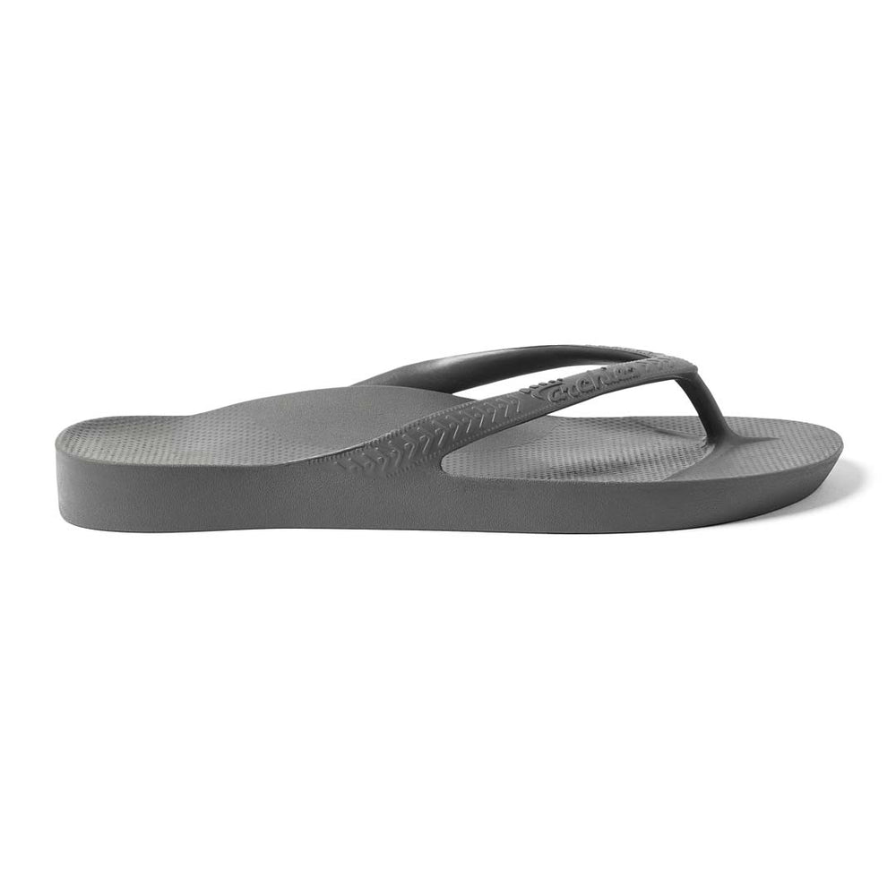 Arch Support Thongs - Classic - Charcoal 