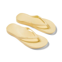Arch Support Thongs - Classic - Lemon