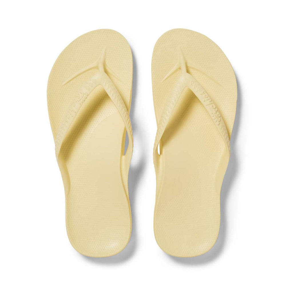  Arch Support Thongs - Classic - Lemon 