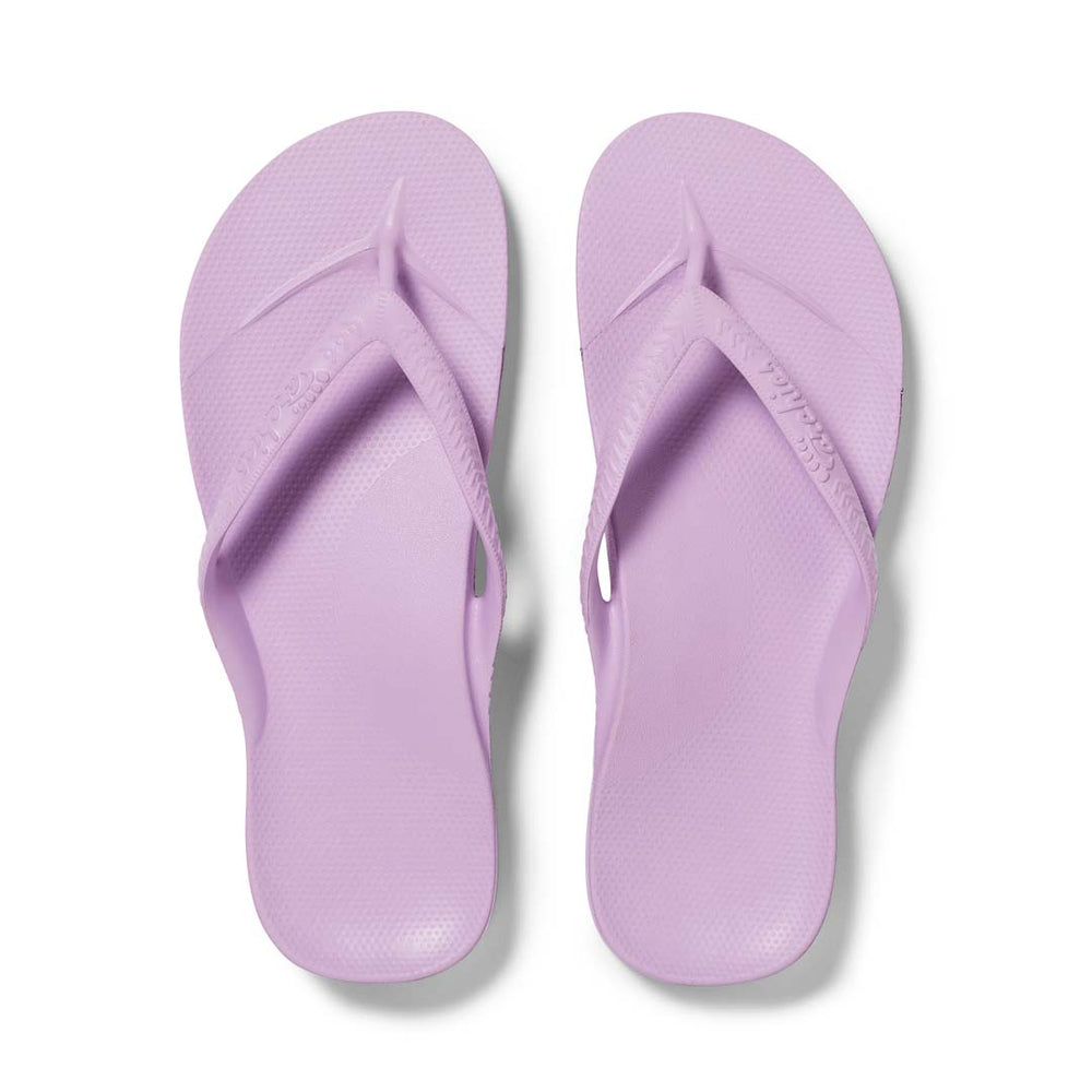 Arch Support Flip Flops - Classic - White – Archies Footwear Pty Ltd.