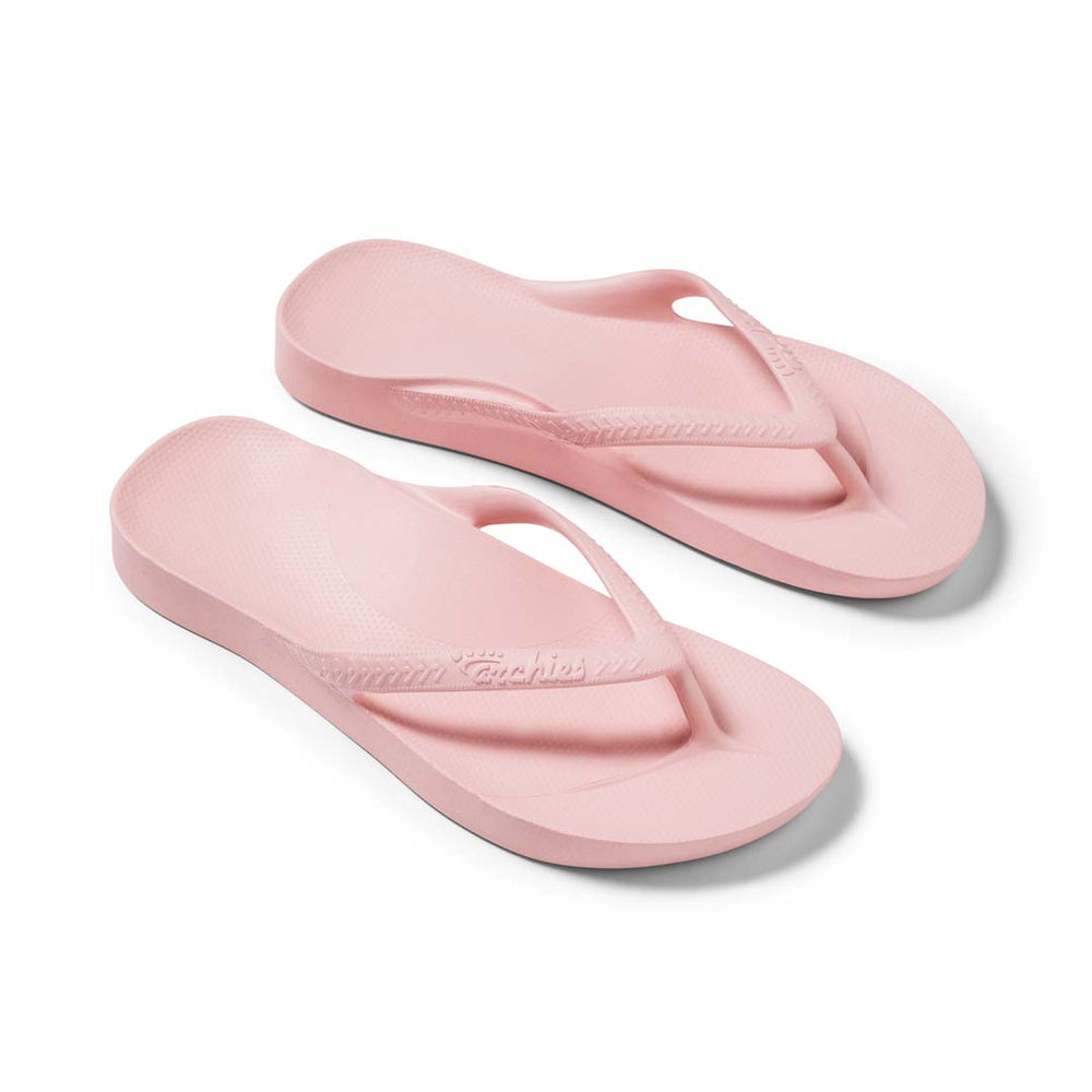 Arch Support Thongs - Classic - Pink – Archies Footwear