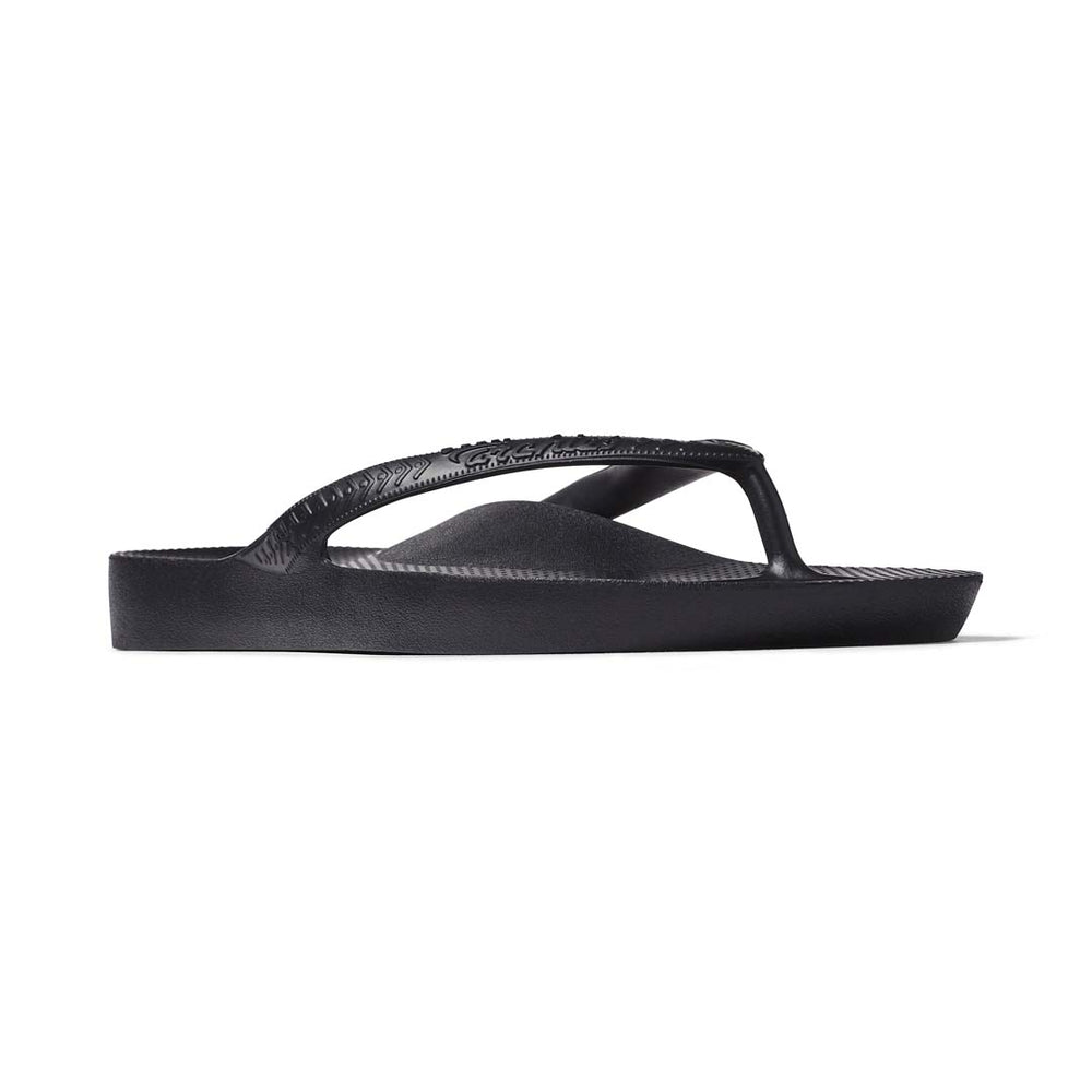  Kids - Arch Support Thongs - Black 