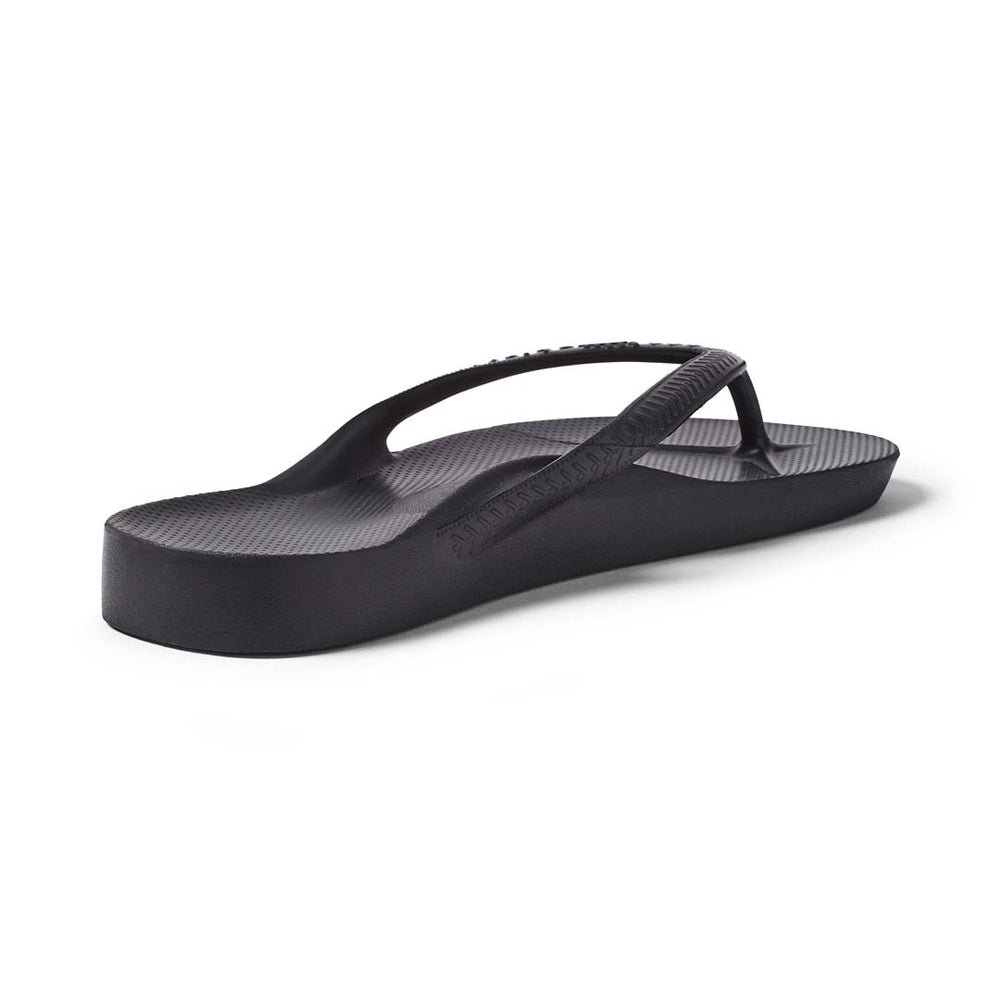  Kids - Arch Support Thongs - Black 