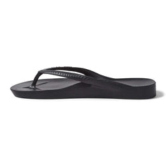 Kids - Arch Support Thongs - Black