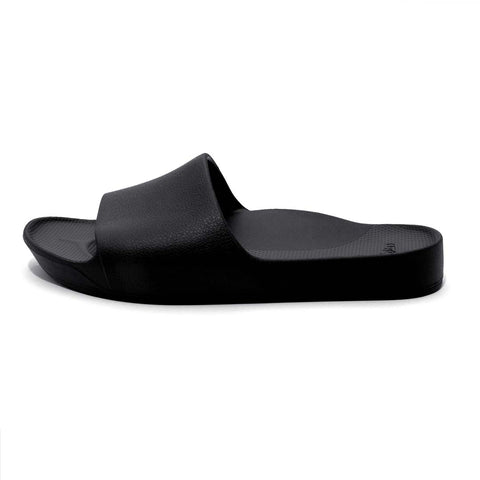 Arch Support Slides - Classic - Black – Archies Footwear | AU