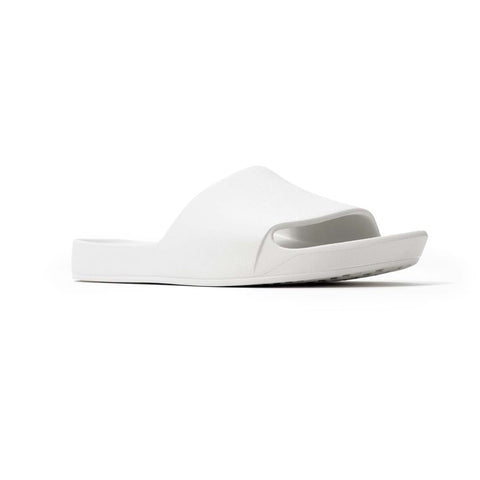 Arch Support Slides - Classic - White – Archies Footwear | AU